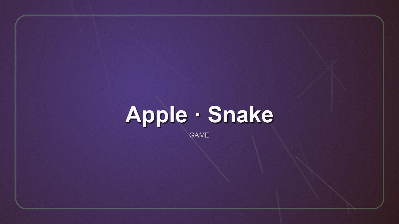 Apple-Snake