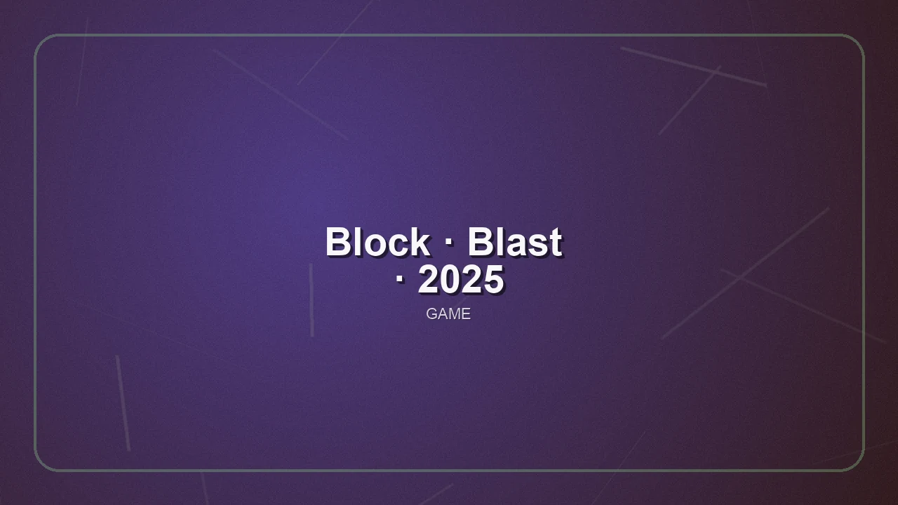 Block-Blast-2025