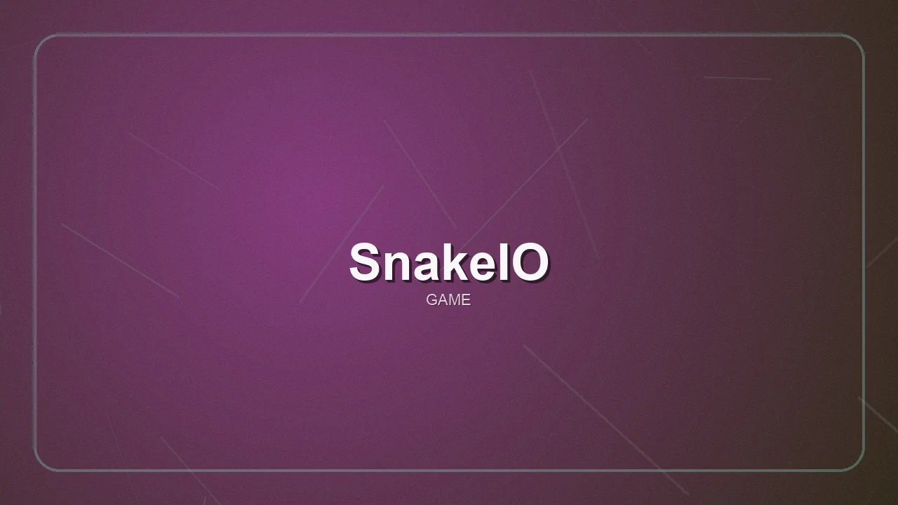 SnakeIO