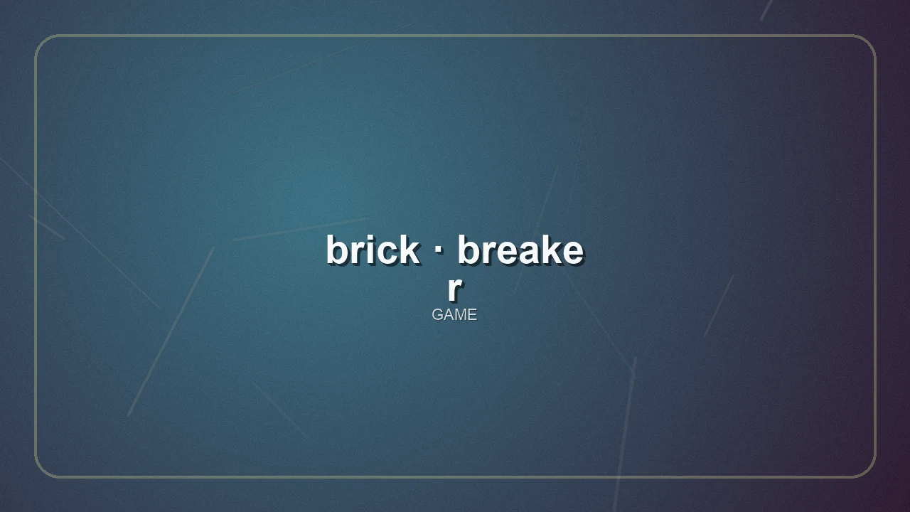 brick-breaker