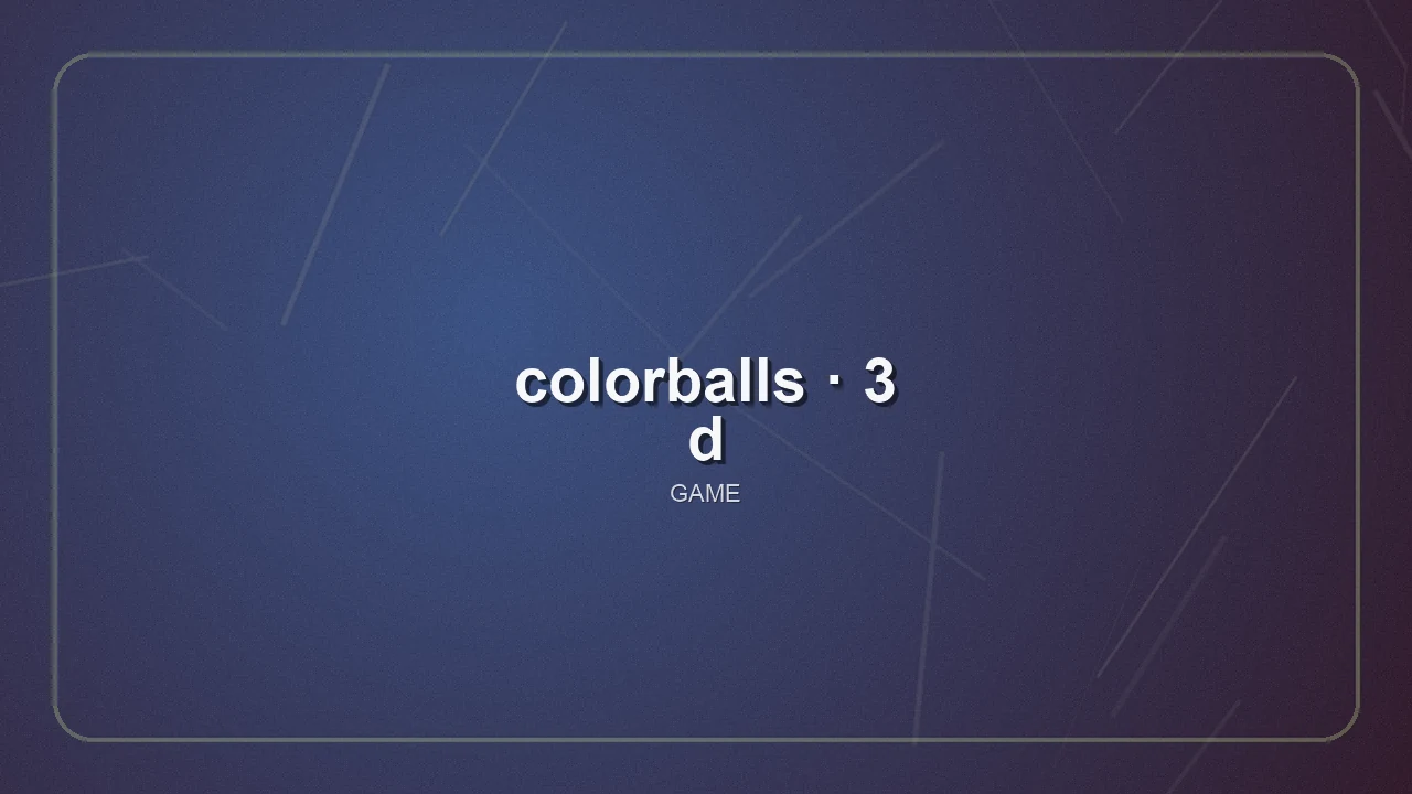 colorballs-3d