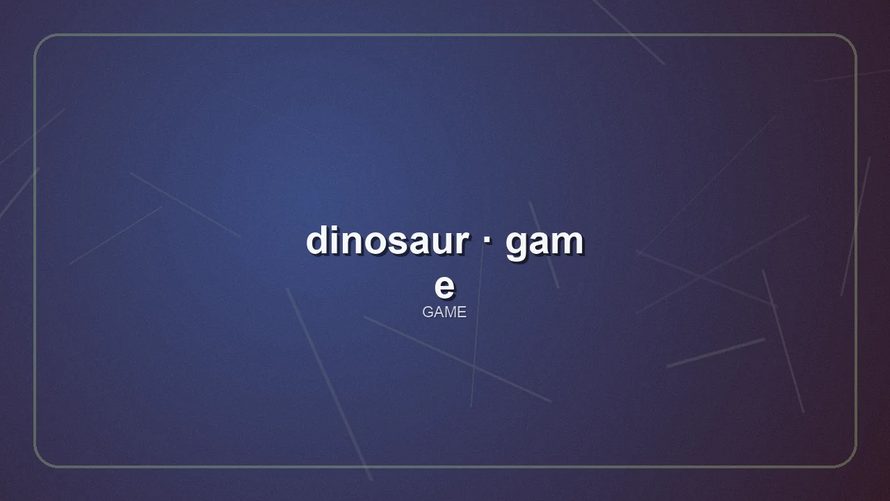 dinosaur-game
