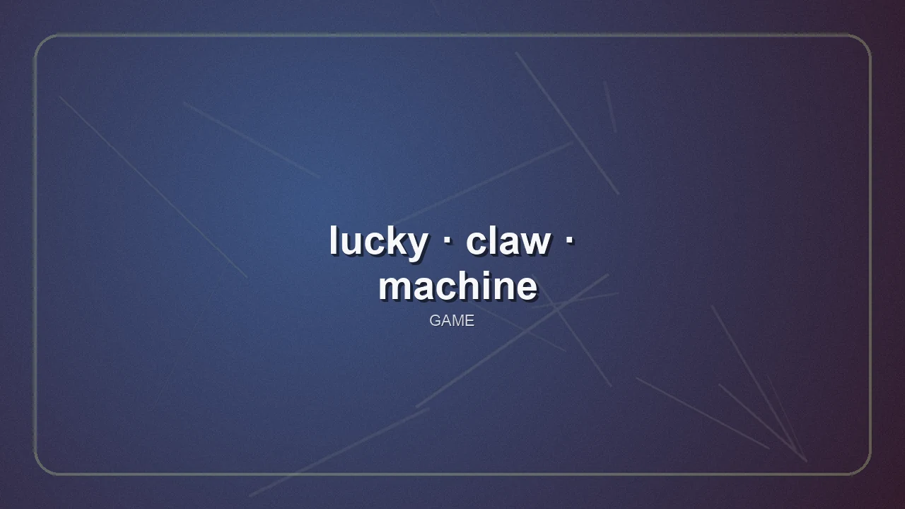 lucky-claw-machine