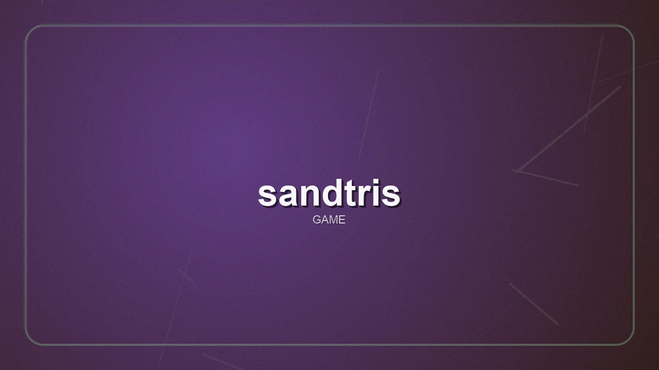 sandtris