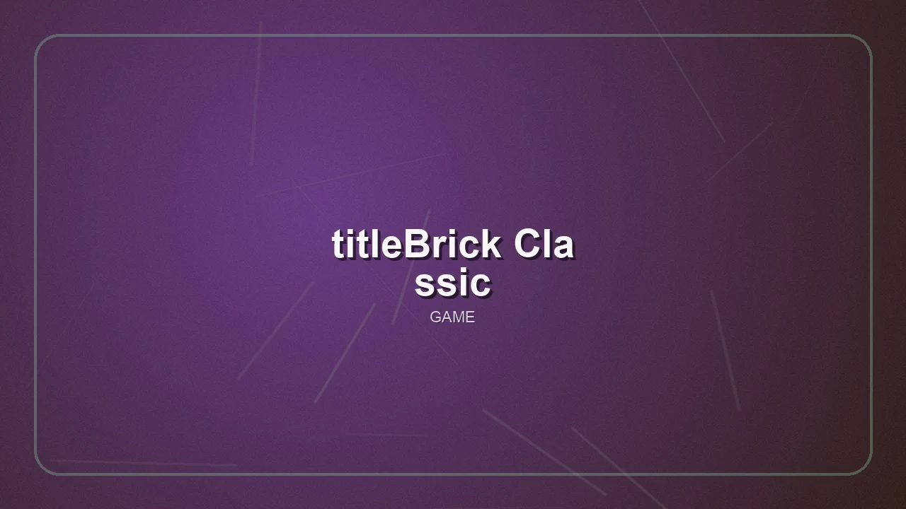 titleBrick-Classic